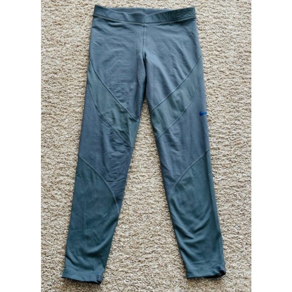 ⛷️ Nike ⛷️ Pro Hyperwarm AR4733-021 Women's Advance Performance Leggings Grey, M - Picture 6 of 11